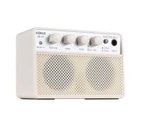 10W Piccolo Basso Elettrico Amplificatore Portatile Basso Chitarra Pratica Altoparlante per Pratica Quotidiana Prestazioni di Strada Ricaricabile Audio Portatile Supporta Connessione BT/Cuffia Spina