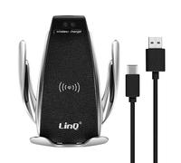10W QI Supporto da auto per smartphone da 3,5'' a 6,5'' LinQ ruotabile a 360° - Nouvo