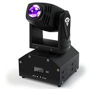 10W Testa Mobile LED DMX512 Luci Palco Discoteca RGBW 11/13CH 0-100% Oscuramento Lineare, DELIBANG Auto/Voce/Master Slave Controllo Luci Palco per Party KTV bar Feste Spettacoli Concerti