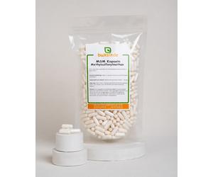 10x 1 kg MSM Capsule Buxtrade Polvere Methylsulfonylmethan Alta Purezza 700 mg
