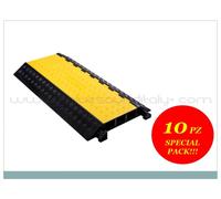 10X 10 PEZZI PROTRUSS CC365P Canalina Passacavo Robusta e Leggera a 3 Corsie