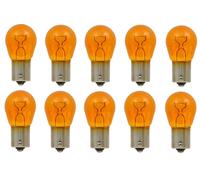 10x 1157 24v Ambra Coda Luce Freno Stop Giro Signal Lampade Lampadine Giallo