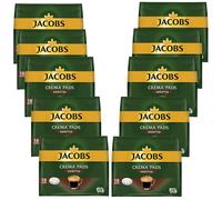 10X 18 Jacobs Crema Pads Forte Caffè Caffè Macinato Gusto Cremoso