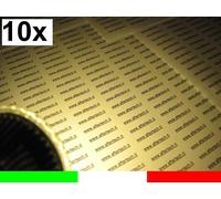 10x 180° LAMPADINA FARETTO LED BIANCO CALDO 60LED STW GU10 220v 2.5w DICROICA