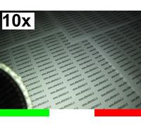 10x 180° LAMPADINA FARETTO LED BIANCO FREDDO 60LED STW MR16 12v AC/DC 2.5w gu5.3