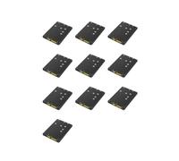10X 2 In 1 Combina M.2 NGFF Key B e MSATA SSD A Adattatore SATA3 da 2,5 Pollice con Custodia In Plastica per SSD