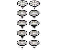 10X 24W LED Faretto Da Lavoro Ovale Fari Da Offroad Luce Bar SUV Camion 4X4