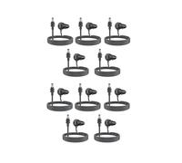 10X 3 In 1 per Starlink Power Cable 65W Caricabatterie Rapido Tipo-C Presa USB Accendisigari con Display Voltmetro A LED