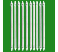 10x 400W Riscaldatore Alogeno Ricambio Tubo 242mm Fuoco Asta Riscaldamento