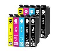 10x 405XL Cartucce Compatibili con Epson 405 405xl Multipack per Workforce Pro WF-3820DWF WF-3825DWF WF-4820DWF WF-4825DWF WF-4830DTWF WF-7830DTWF WF-7835DTWF WF-7840DTWF