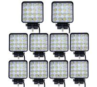 10X 48W WATT LED LUCE FARO 12V LAMPADA DA LAVORO FARETTO AUTO BARCA CAMION M