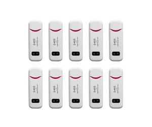 10X 4G LTE Wireless USB Dongle Mobile Hotspot 150Mbps Modem Stick Sim Card Mobile un Banda Larga 4G Router per Auto Ufficio