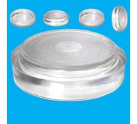 10x 68mm Trasparente Rotella Coppa Anti- Slide Moquette Mobili Piede Protezione