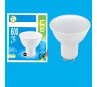 10X 7W (=48W) LED Bianco Freddo 4200K GU10 Lampadine Spot Instantanee 600Lm