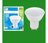 10X 7W (=48W) LED Bianco Freddo 4200K GU10 Lampadine Spot Instantanee 600Lm
