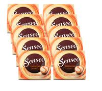 10x 8 Senseo Caffè Pads Tipo Cappuccino Caramel per Doppio Aromatizzati