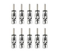 10X ADATTATORE ANTENNA AUTORADIO DA FEMMINA A MASCHIO SENZA CAVO UNIVERSALE