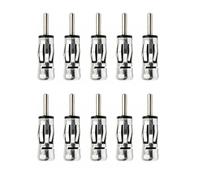 10X ADATTATORE ANTENNA AUTORADIO DA FEMMINA A MASCHIO SENZA CAVO UNIVERSALE