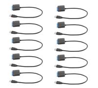 10X Adattatore per Cavo per Convertitori di Dischi Rigidi per Dischi Rigidi Ssd 2.5 / 3.5 da A USB 3.0
