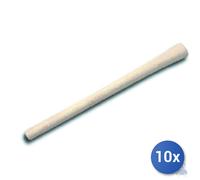 10x Andrighetti Manico In Legno Per Martellina