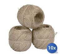 10x Andrighetti Spago Canapa In Gomitoli N 2/3 Mm 1,00 Ca - 90Gr.