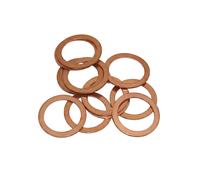 10x Anello di tenuta Rame Forma ad A 905.330.010 FA1 per VOLVO FORD MAN DENNIS