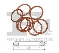 10x Anello di tenuta, vite di scarico olio Rame 253.550.100 FA1 per FORD CITROËN