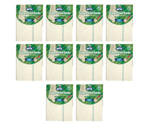 10x ARIX SUPERMORBIDO Panno Pavimenti RESISTENTE Maxi Assorbenza 50x65 cm