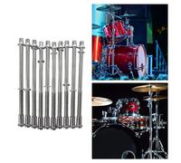 10x aste di tensione vite a vite per tamburo per strumenti musicali rullante