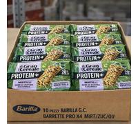 10x Barilla Gran Cereale Protein Barrette Mirtilli Zucca Quinoa Snack Sano
