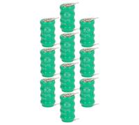 10x Batteria a bottone NiMH 40mAh 4,8V