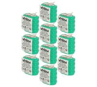 10x Batteria a bottone NiMH di ricambio (4x cella) tipo 4/V150H 150mAh 4,8V