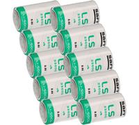 10X Batteria A Litio Saft 3,6V LS33600 D Cellula Mono LS 33600
