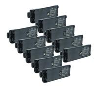 10x Batteria sostituisce Motorola NTN7144 NTN7143R NTN7143CR 1800mAh 7,4V