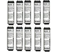 10x Batterie BAT28 Compatibili BATLI28 Antifurto Daitem Atral Logisty Backup