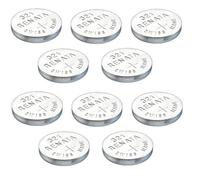 Renata 321 SR616SW - Batterie a bottone per orologio, 1,55 V, 10 pezzi
