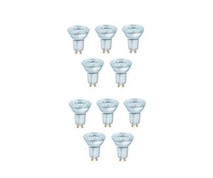 10x Bellalux Lampadina A Riflettore GU10 PAR16 4.3W Cool White 4000K 36