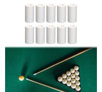 10x Billiard Cue Stick Ferrules Accessori di riparazione Accessori Billiard