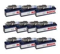 2x BOSCH Candela Doppio Platino per BMW 3er Compatto E46 316 Ti Audi A6 4F2 C6