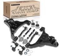 10x Braccio Oscillante Barra Accoppiamento Giunto Set Frontale per Nissan Front