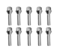 10x Bullone ruota M12x1,25 conico 60° 50mm | dimensione della chiave inglese 17mm compatibile con Toyota Proace II Proace II 4x4 Proace II Verso Pro