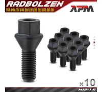 10X Bullone Ruota Vite Per BMW E36 E46 E90 E91 E92 E93 E60 E61 E81 E87 MINI