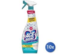 10x Bundle Ace Bagno Con Candeggina Ml 600 Vapos