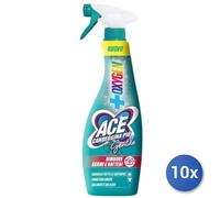10x Bundle Ace Gentile Candeggina 650 Ml. Trigger Piu' Oxygen