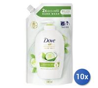 10x Bundle Dove Sapone 500 Ml Sapone Liquido 1 Pz
