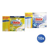 10x Bundle Duck Fresh Discs X2 Ric. Lime/Mari