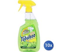10x Bundle Fabuloso Sgrassatore Trigger 600 Ml. Limone Made In Italy