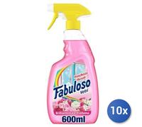 10x Bundle Fabuloso Vetri 600 Ml. Trigger