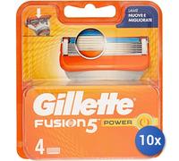 10x Bundle Gillette Ricambi Fusion 5 Power 4 Pezzi