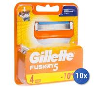 10x Bundle Gillette Ricambi LametteFusion 5 X4